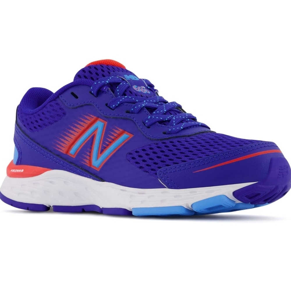New Balance Kids Lace-up Running Shoe Sneakers Tennis shoes